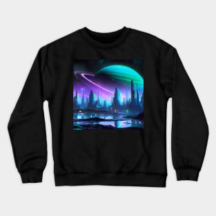 Alien City Crewneck Sweatshirt